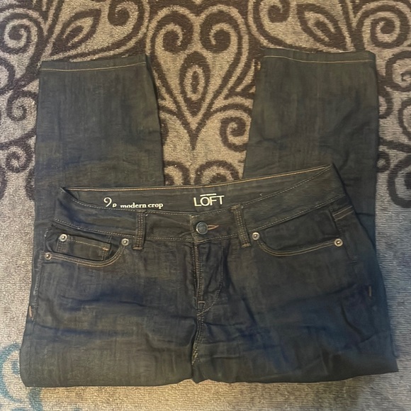Ann Taylor Loft Jean Capri - Picture 1 of 2